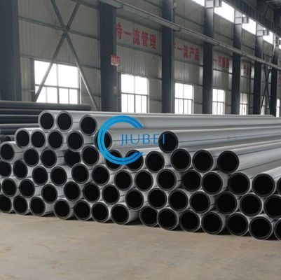 HDPE-Rohr für die Wasserversorgung mit Stahlflanzen in Weiß-Schwarz-Co-Extrudiert