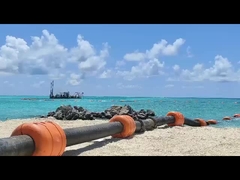 DN315 HDPE-Rohrschwimmer mit PE-Rumpf und Hochdichte-PU-Schaumfüllung im Inneren