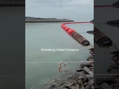 Lange Lebensdauer mit Polyethylenrohr-Floater mit Schlagfestigkeit Orange Farbe Schwimmbarkeit > 150N