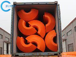 12in 14in 16in Dock schwimmt ausbaggerndes HDPE Plastikrohr für Verkaufs-Offshorerohrleitungs-Flöße