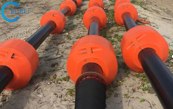 Polyäthylen-Ponton schwimmt haltbares HDPE Rohr-ausbaggernde Rohre Auftrieb geben Marinesoldaten