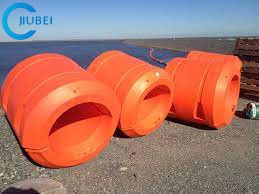 Polyäthylen-ausbaggerndes Rohr schwimmt Rohrleitung HDPE ausbaggernden Sand-Schlamm 160Mm 6 Zoll