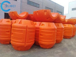 Polyäthylen-ausbaggerndes Rohr schwimmt Rohrleitung HDPE ausbaggernden Sand-Schlamm 160Mm 6 Zoll