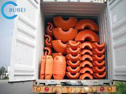 Polyäthylen-ausbaggerndes Rohr schwimmt Rohrleitung HDPE ausbaggernden Sand-Schlamm 160Mm 6 Zoll