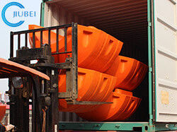 Aufblasbare Kunststoffrohr-Flöße gibt Schiffs-Wasserstraße Marine Cylinder Type Auftrieb