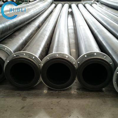 Glattes angeflanschtes UHMWPE-Rohr 2 - 12m für verschiedene Anwendungen