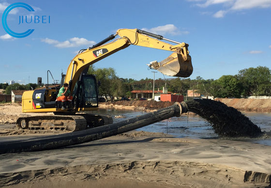 Ausbaggernde sich hin- und herbewegende Sand-Entladung Rohrleitungs-Bagger HDPE Rohr-PE100