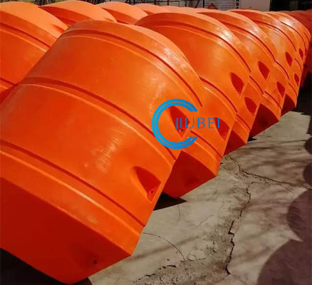 Kundengebundener Größe PU-HDPE Rohr-Landstreicher für das Schwimmen von Marine Dredging Pipeline
