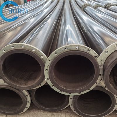 Glatte Oberflächen-UHMWPE-Rohr-einfache Installations-hohe Verschleißfestigkeit