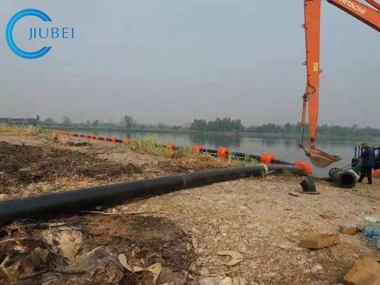 Schwarzes UHMWPE-Baggerrohr für Marine- und Bergbauanwendungen