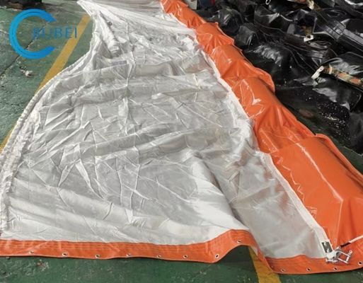 UV-beständiges PVC-Silt-Schirm mit Zugfestigkeit von 60-130KN/M