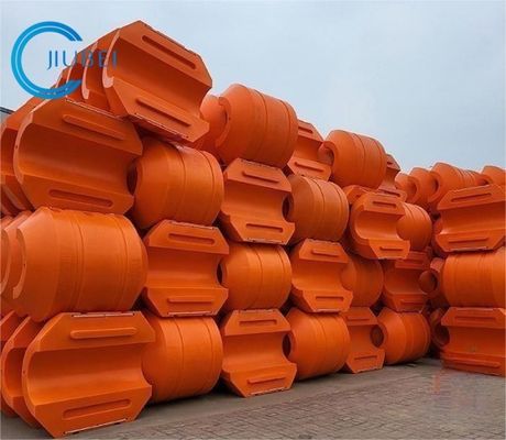DN315 HDPE-Rohrschwimmer mit PE-Rumpf und Hochdichte-PU-Schaumfüllung im Inneren