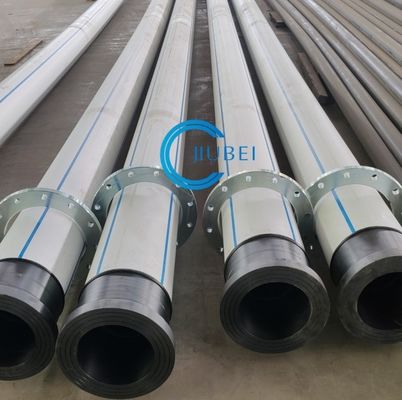 Weiß Schwarz Co Extrudierte Baggerrohr HDPE PE100 Herstellungsmethode Für die Herstellung