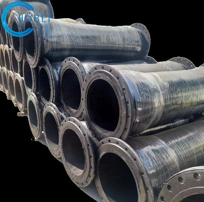 3000 PSI gepanzerte Gummi-Entladungsschlauchmaterialien Sprengdruck von 12000 PSI