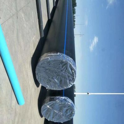 HDPE PE100 Baggerrohr mit hervorragender Schlagfestigkeit und Stahlflanzen