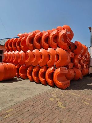PE-Float-Material HDPE-Rohrfloater mit Zylinderanschlussmuttern und Waschern