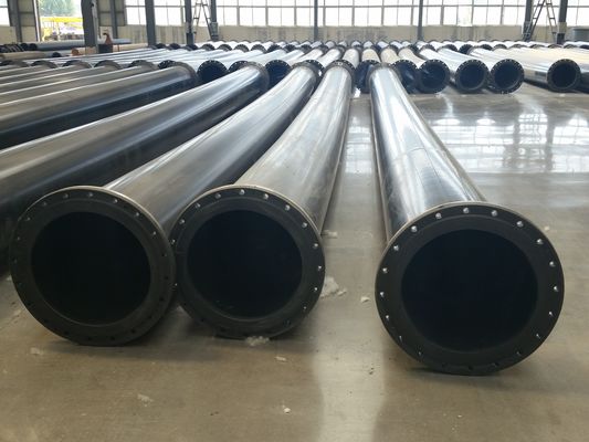 Abnutzungsbeständigkeit Schlagfestigkeit UHMWPE-Rohr mit ISO9001 CE-Zertifikat in Länge 1-12m