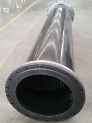 Ultra-harte Flansch-verbundene UHMWPE-Schlammrohr für das Baggern