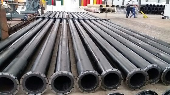 Abnutzungsbeständigkeit Schlagfestigkeit UHMWPE-Rohr mit ISO9001 CE-Zertifikat in Länge 1-12m