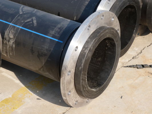 ISO4427 Standard-Dredging-HDPE-Rohr-Stützungsdienste für die Installation vor Ort Druckbewertung 0,4-2,0Mpa