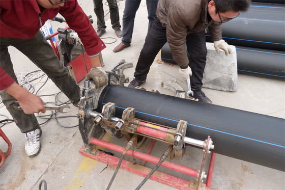 Erhöhung der Baggerleistung HDPE Baggerrohrschweißverbindung