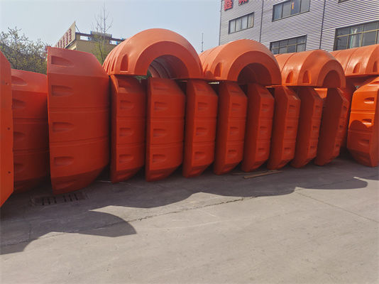 Orange-Polyethylen-Dredge-Pipeline schwimmt - Endlösung für Langlebigkeit