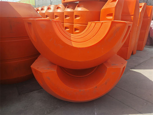 Orange-Polyethylen-Dredge-Pipeline schwimmt - Endlösung für Langlebigkeit